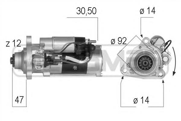 5801973143 Iveco Arranque motores