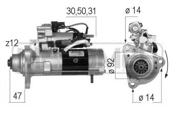 220562 ERA motor de arranque