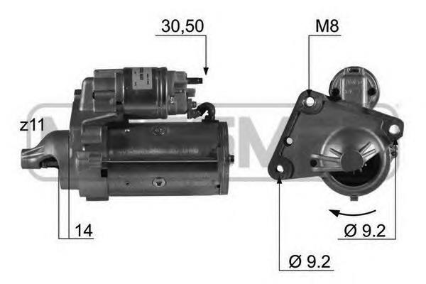 220451 ERA motor de arranque