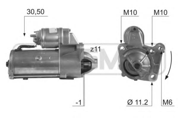 220478 ERA motor de arranque