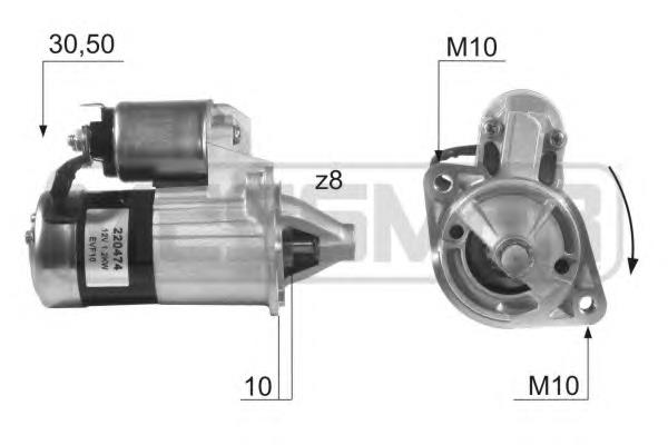 220474 ERA motor de arranque