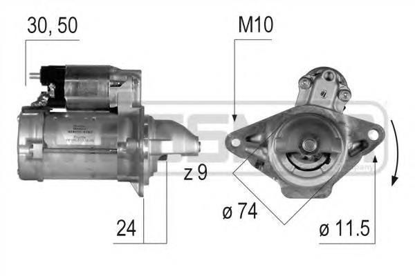 220637 ERA motor de arranque