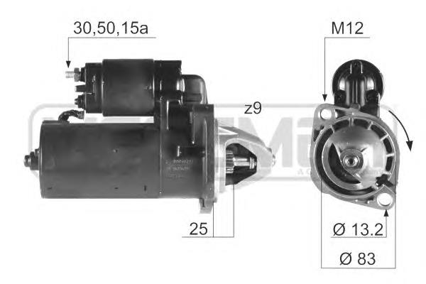 220188 ERA motor de arranque