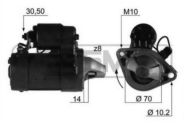 220197 ERA motor de arranque