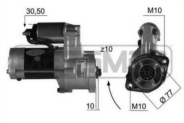 220159 ERA motor de arranque