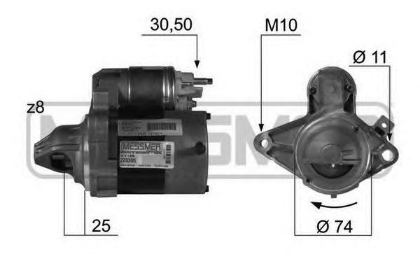 220395 ERA motor de arranque