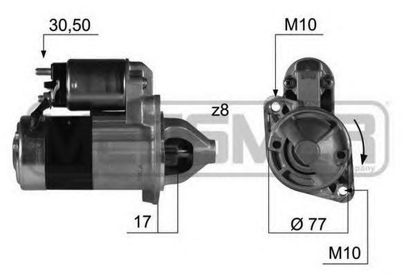 220383 ERA motor de arranque