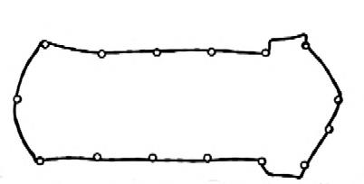 1526546 Elwis Royal junta de la tapa de válvulas del motor