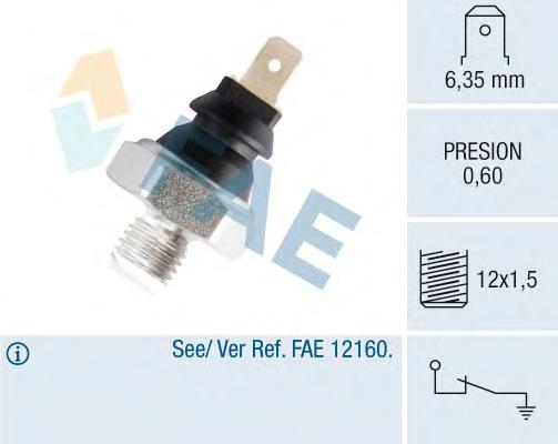 Comprar 11650 FAE Sensor de presión de aceite