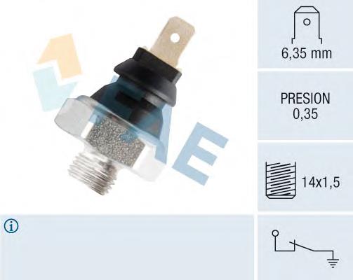 Manómetro de presión de aceite FAE 11410 precio, desde 3,78 EUR
