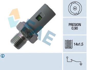 Comprar 12635 FAE Sensor de presión de aceite