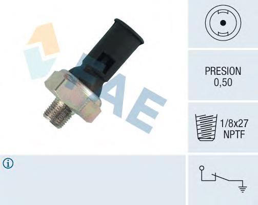 Indicador, presión del aceite 12450 FAE