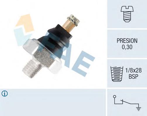 Manómetro de presión de aceite FAE 10610 precio, desde 8,54 USD