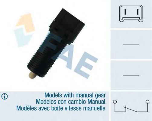 Interruptor de luz de freno FAE 24230 precio, desde 4,54 EUR