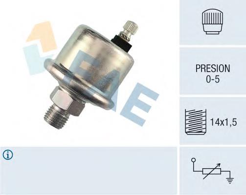 Comprar 14570 FAE Sensor de presión de aceite