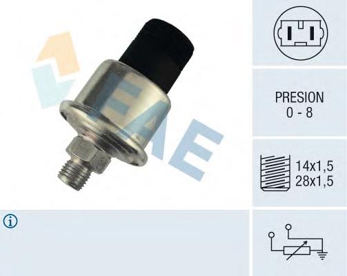 4741945 Fiat/Alfa/Lancia sensor de presión de aceite