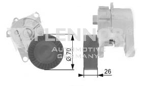 FA99138 Flennor tensor de correa, correa poli v