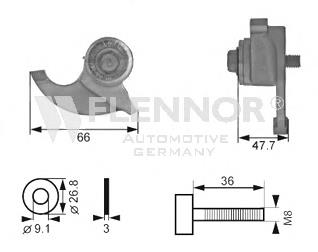 Soporte Del Tensor De La Correa De Distribuicion FA99014 Flennor