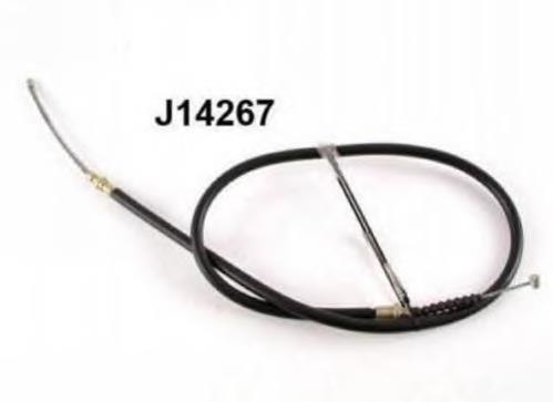 Cable de freno de mano trasero izquierdo J14267 Nipparts