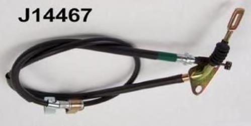 Cable de freno de mano trasero izquierdo J14467 Nipparts
