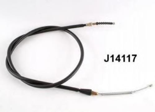 Cable de freno de mano trasero izquierdo J14117 Nipparts