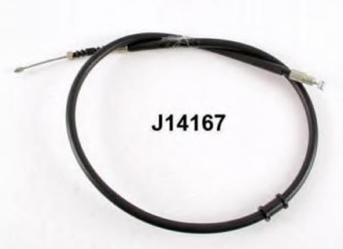 Cable de freno de mano trasero izquierdo J14167 Nipparts