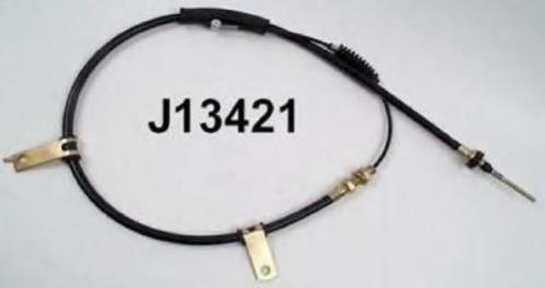 J13421 Nipparts cable de freno de mano delantero