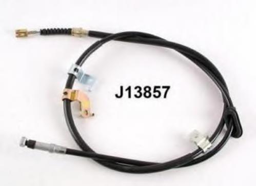 Cable de freno de mano trasero izquierdo J13857 Nipparts