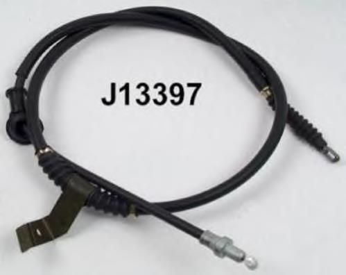 Cable de freno de mano trasero izquierdo J13397 Nipparts