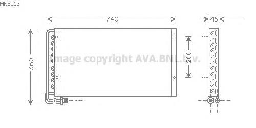 MN5013 AVA condensador aire acondicionado