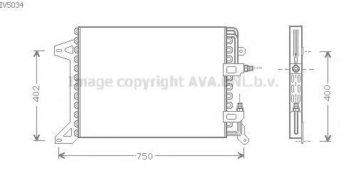 IV5034 AVA condensador aire acondicionado