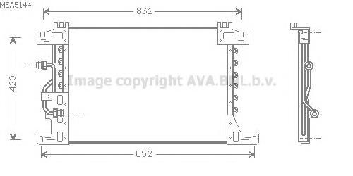 MEA5144 AVA condensador aire acondicionado