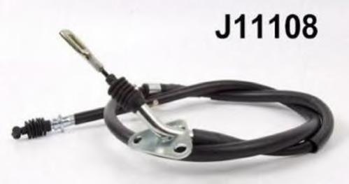 Cable de freno de mano trasero izquierdo J11108 Nipparts