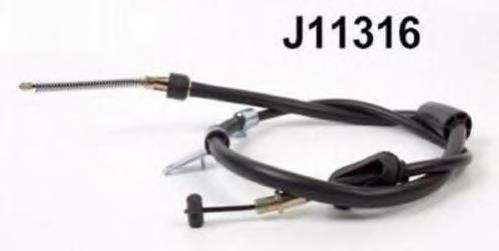 Cable de freno de mano trasero derecho/izquierdo J11316 Nipparts