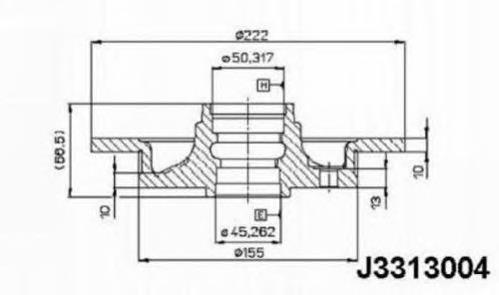Comprar 15975 ABS Disco de freno trasero