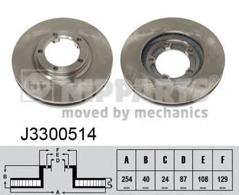 J3300514 Nipparts Discos