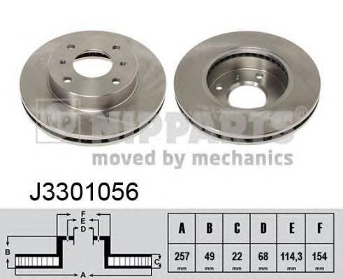 J3301056 Nipparts Discos