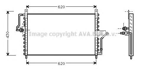 Condensador aire acondicionado OL5223 AVA