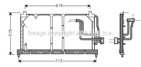 OL5224 AVA condensador aire acondicionado