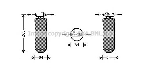 Filtro deshidratador 33068 NRF