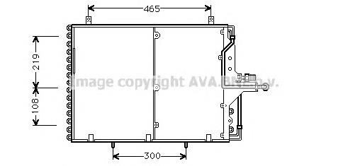 Condensador aire acondicionado MS5169 AVA
