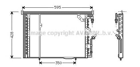 Condensador aire acondicionado MS5195 AVA