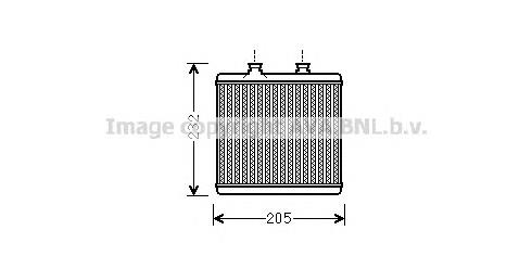 MS6472 AVA radiador de calefacción