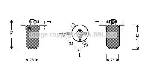 MSD005 AVA receptor-secador del aire acondicionado