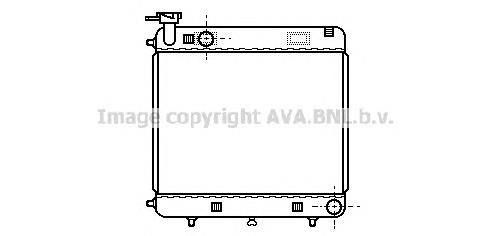 MS2085 AVA radiador refrigeración del motor