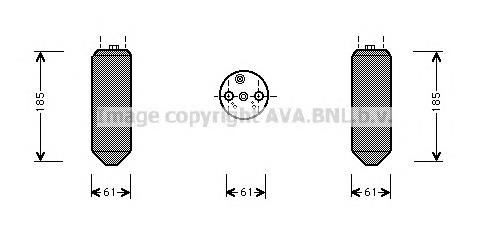 MTD151 AVA receptor-secador del aire acondicionado