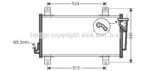 MZ5231 AVA condensador aire acondicionado