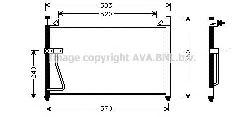 MZ5126 AVA condensador aire acondicionado