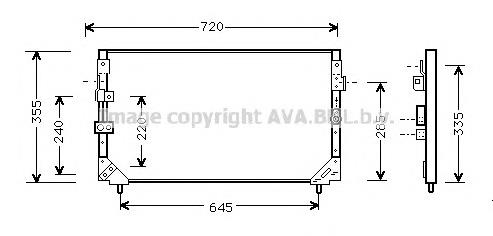 TO5225 AVA condensador aire acondicionado