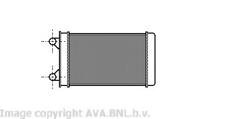 Radiador de calefacción VW6117 AVA